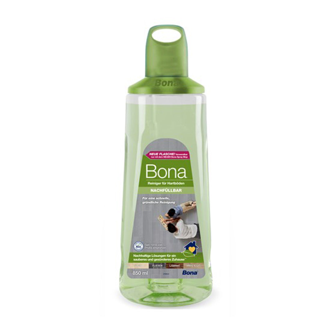 BONA HARD-SURFACE FLOOR CLEANER SPRAY MOP REFILL 850ML